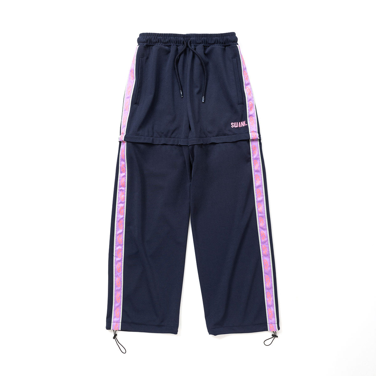 SWANK Detachable Track Pants (Navy)