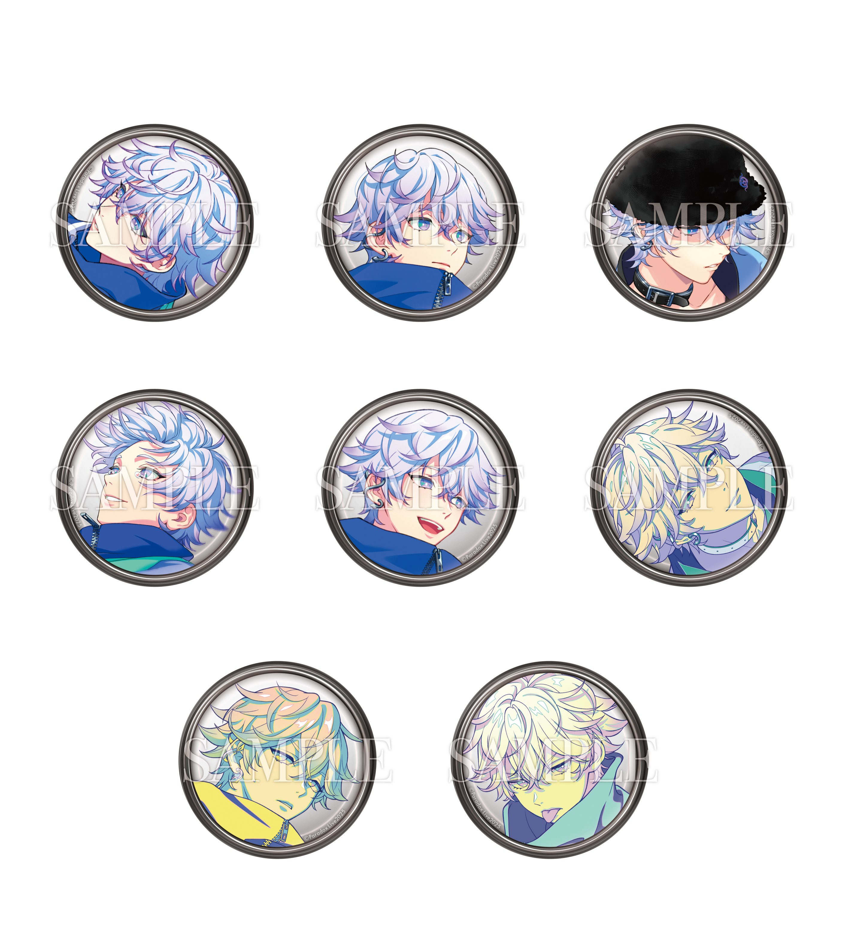 歌い手缶バッジ Paradox Live アーティスト別缶バッジ 矢戸乃上 那由汰 Ver.A