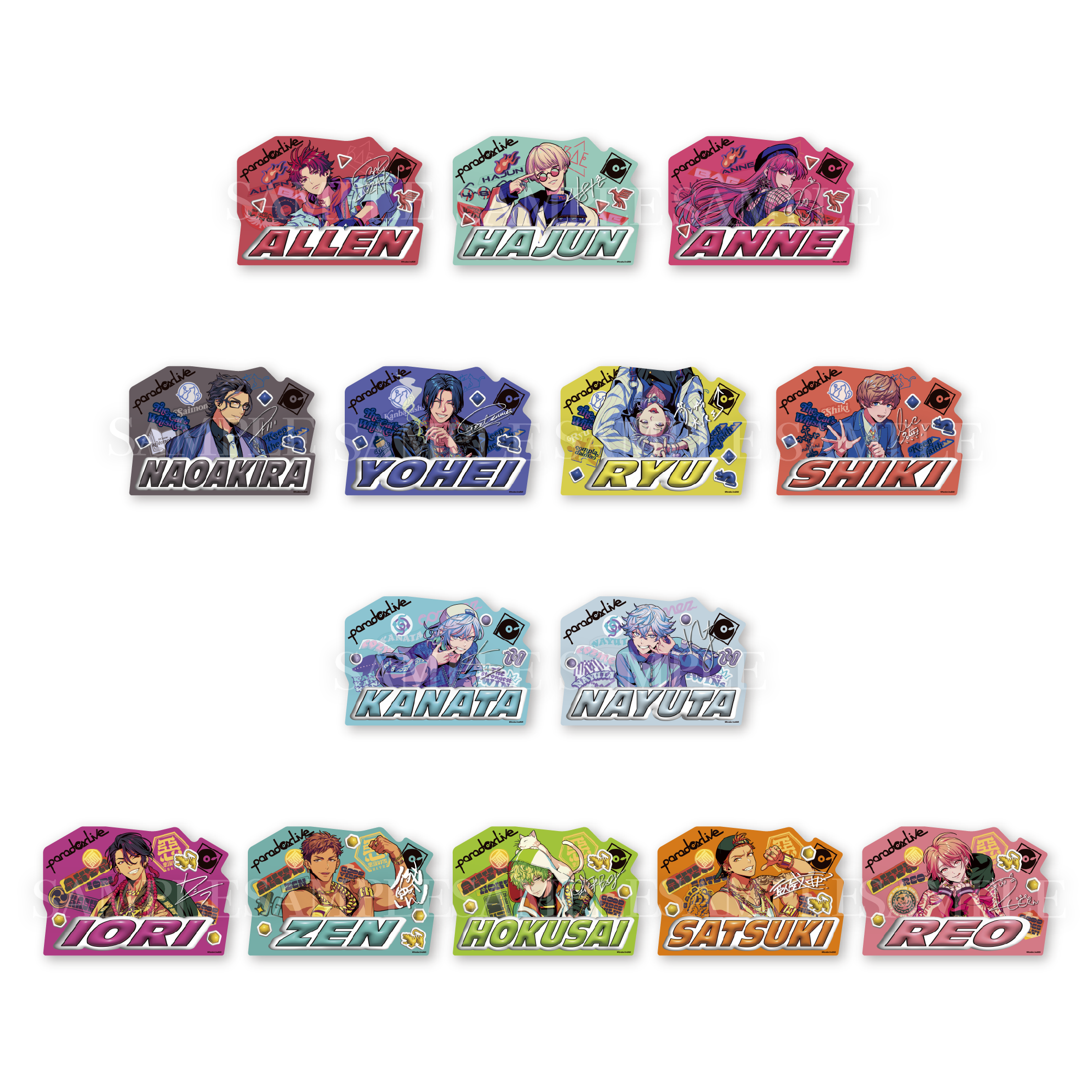 Paradox Live ぷっくりデザイン アーティストボード Ver.1 – GCRESTORE