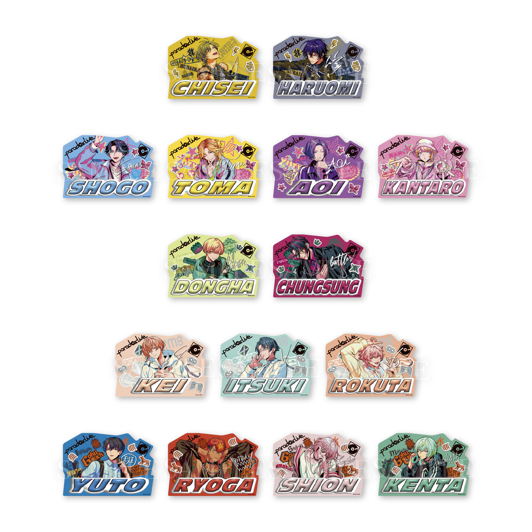 Crowded Dance Floorで2個 ハンドメイド　ロラライハリス+1 ♡Crowded Dance Floorで2個♡ ハンドメイド ロラライハリス 専用