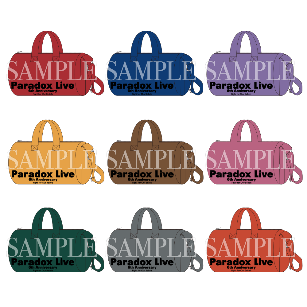 バッグ paradox Paradox Live 6th Anniversary ボストンバッグ – GCRESTORE ジークレストア