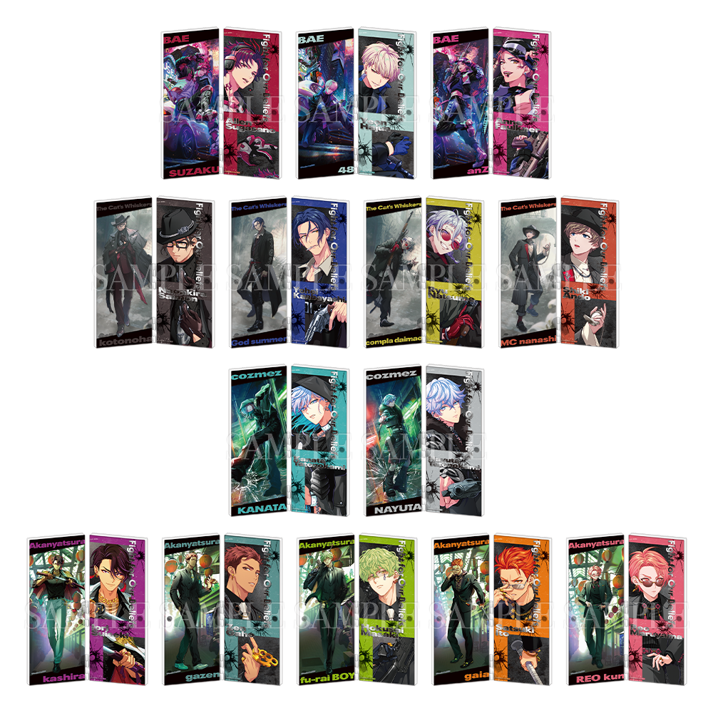 Paradox Live 6th Anniversary アクリル屏風セット Ver.1 – GCRESTORE