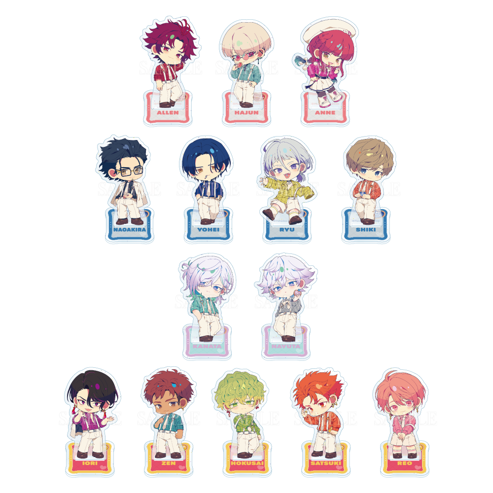 Paradox Live 2026 WhiteDay ラメアクリルスタンド Ver.1 – GCRESTORE