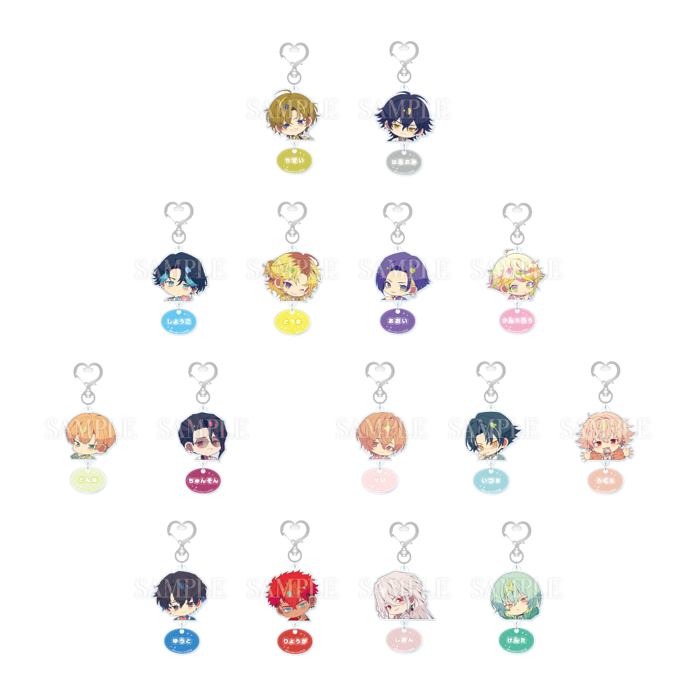 Paradox Live 2026 WhiteDay 2連アクリルキーホルダー Ver.2 Paradox Live 2026 WhiteDay 2連アクリルキーホルダー Ver.2