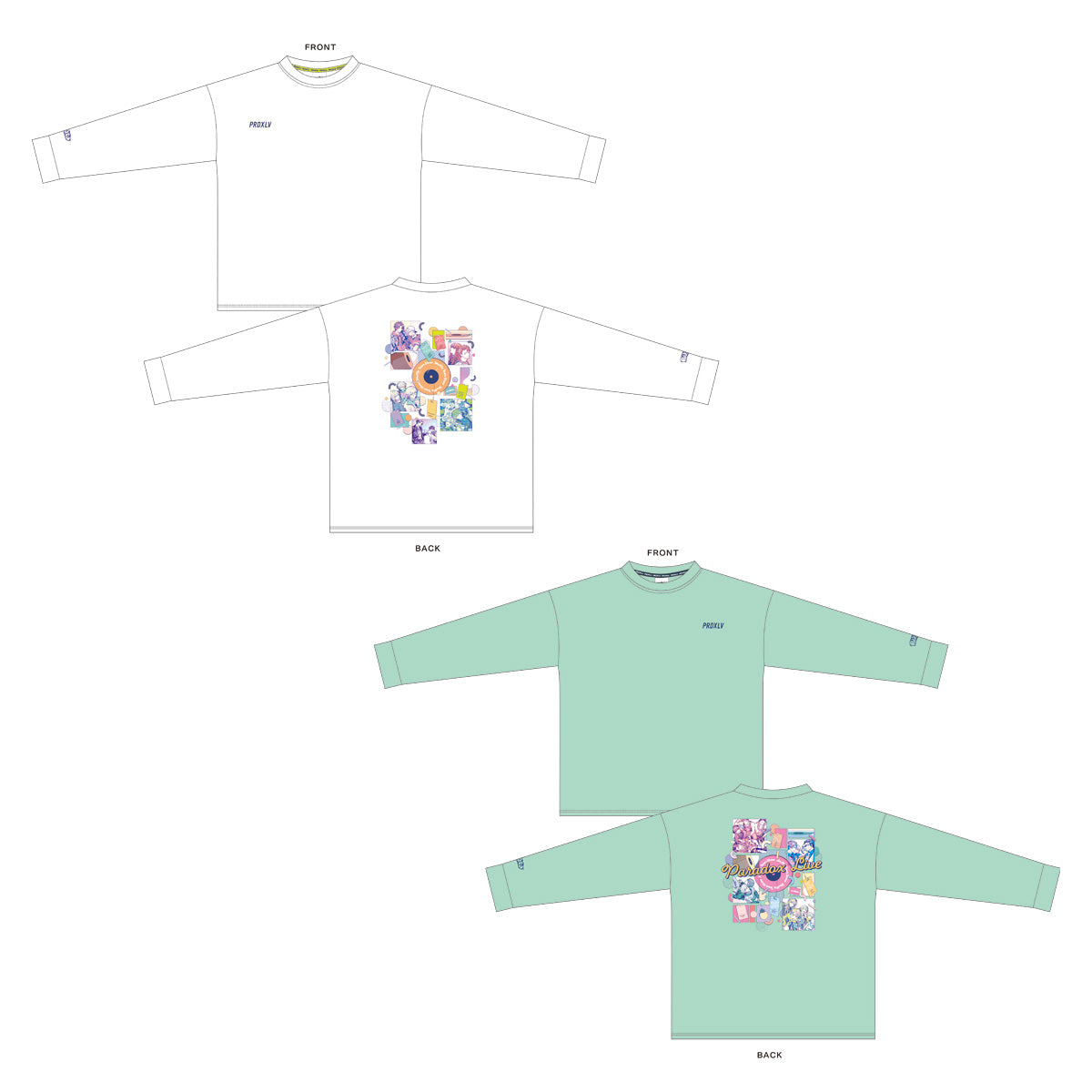 Paradox Live ロングスリーブTシャツ – GCRESTORE ジークレストア