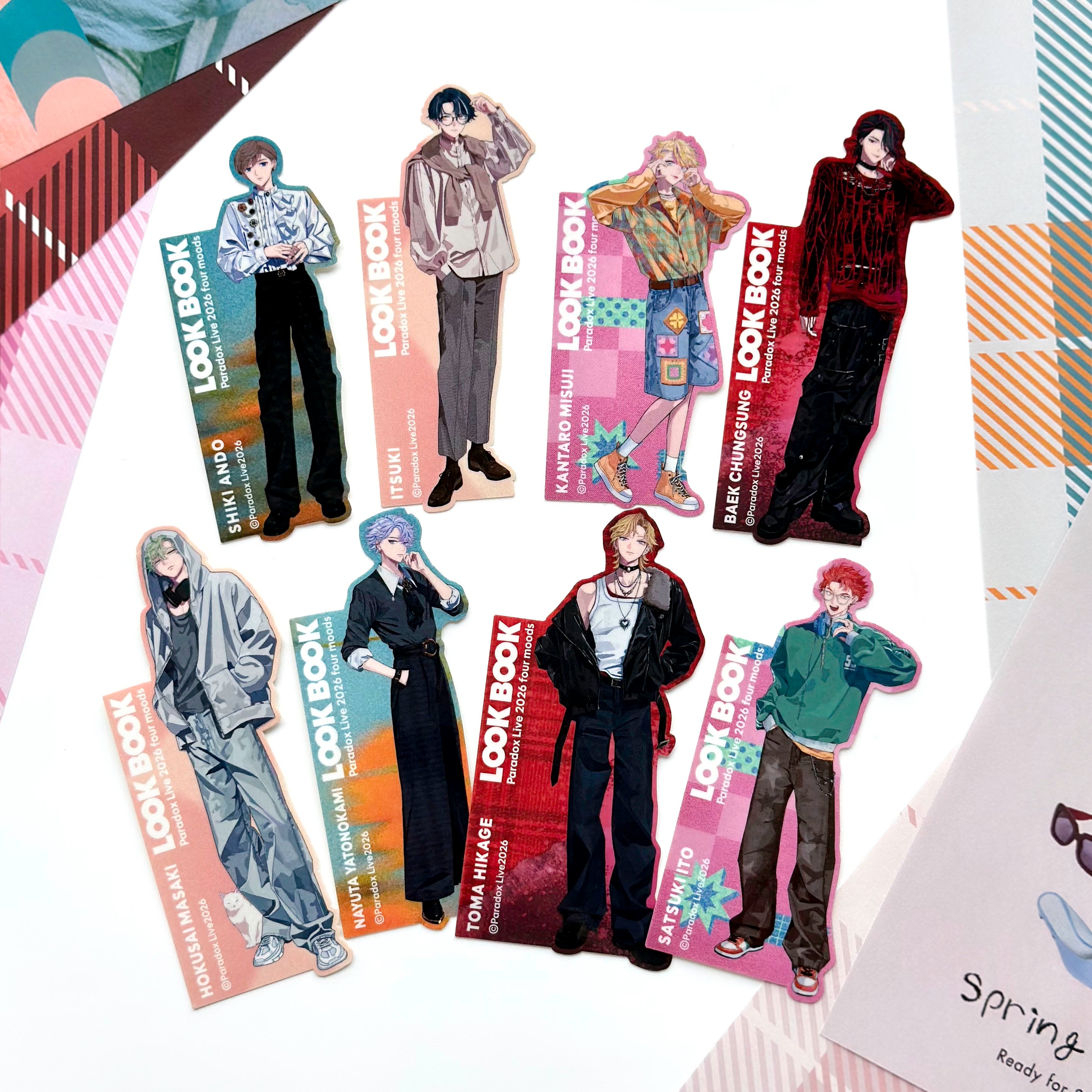 Paradox Live LOOK BOOK ダイカットステッカー Ver.1 – GCRESTORE
