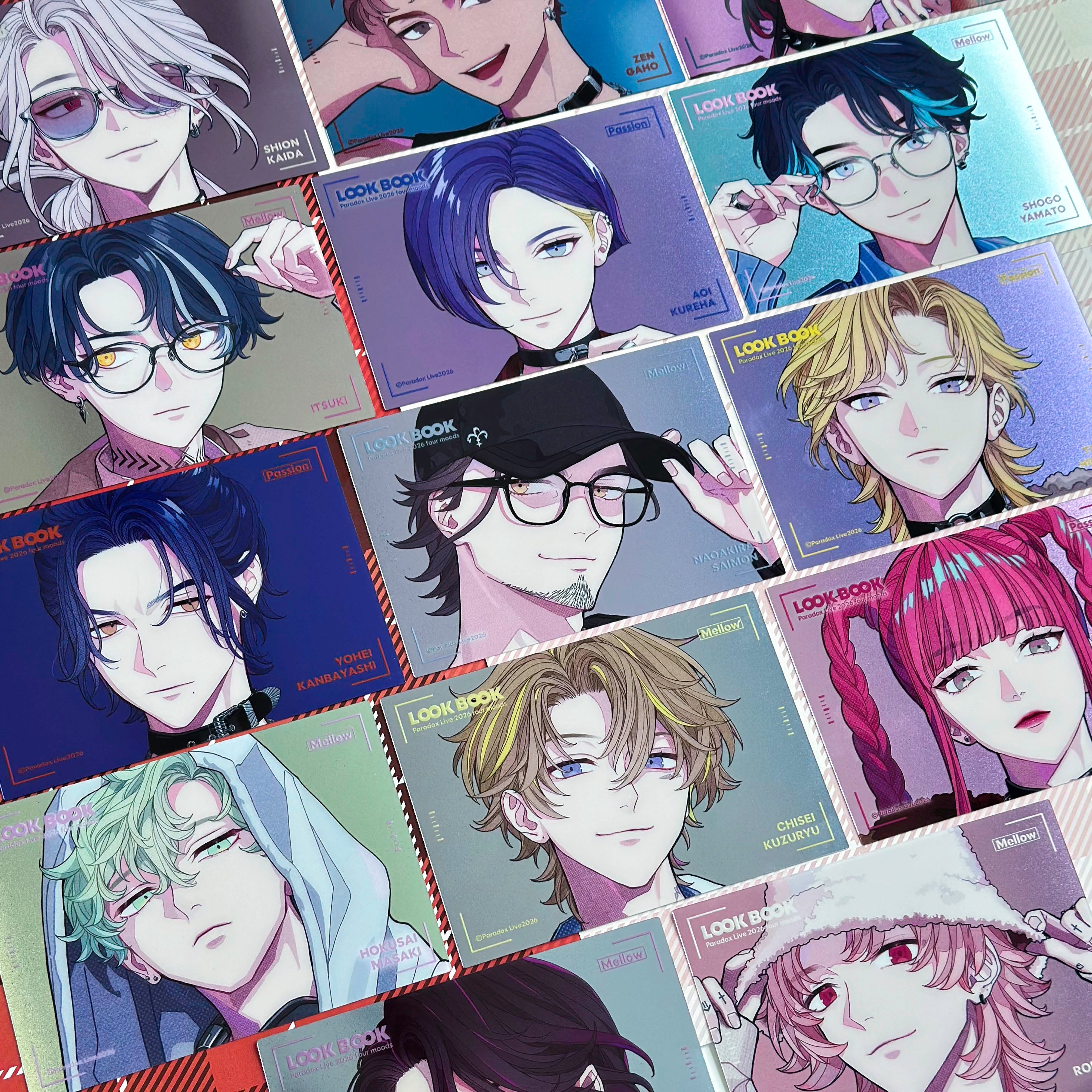 Paradox Live LOOK BOOK メタリックカード Ver.1（ブラインド