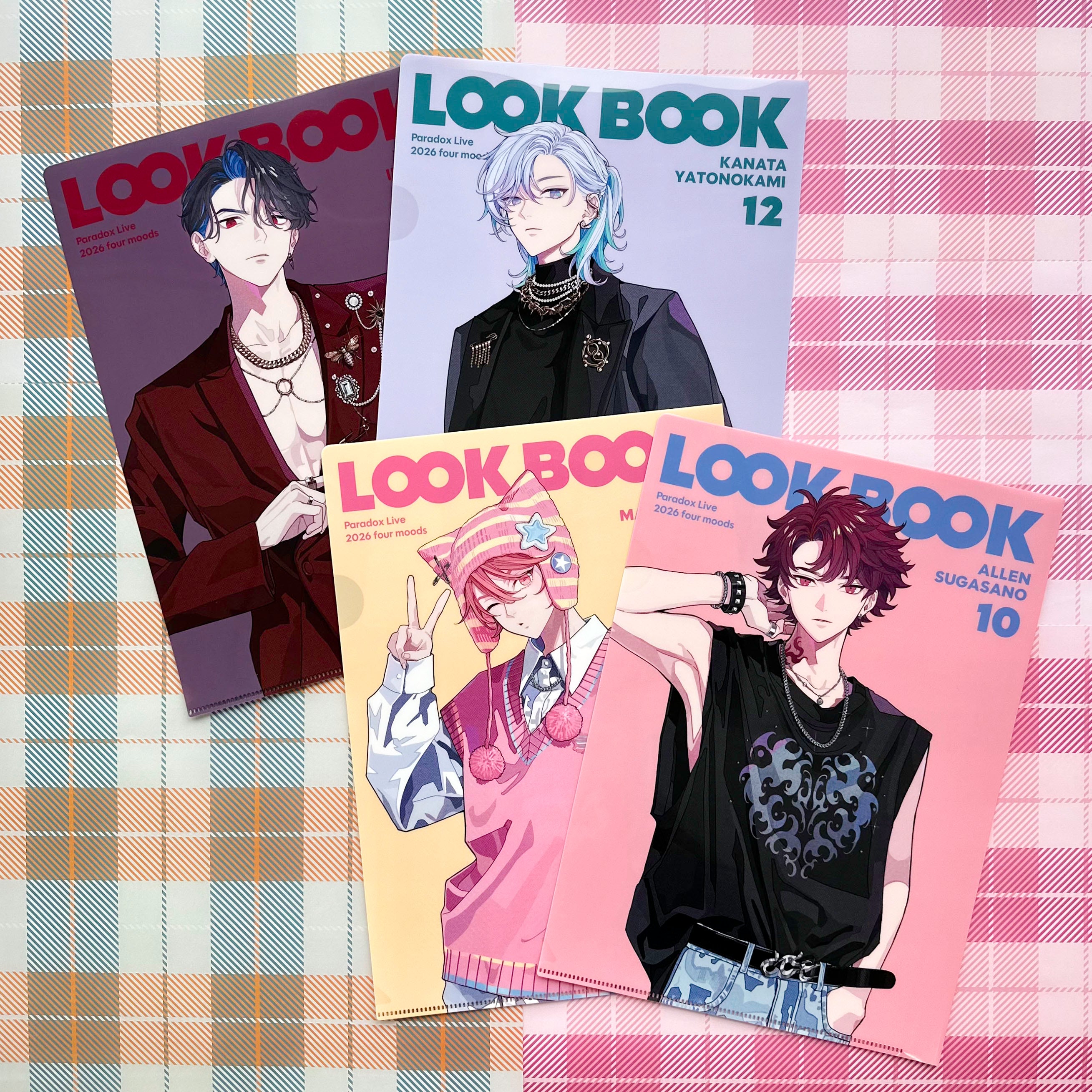 Paradox Live LOOK BOOK クリアファイル Ver.2 – GCRESTORE ジークレストア