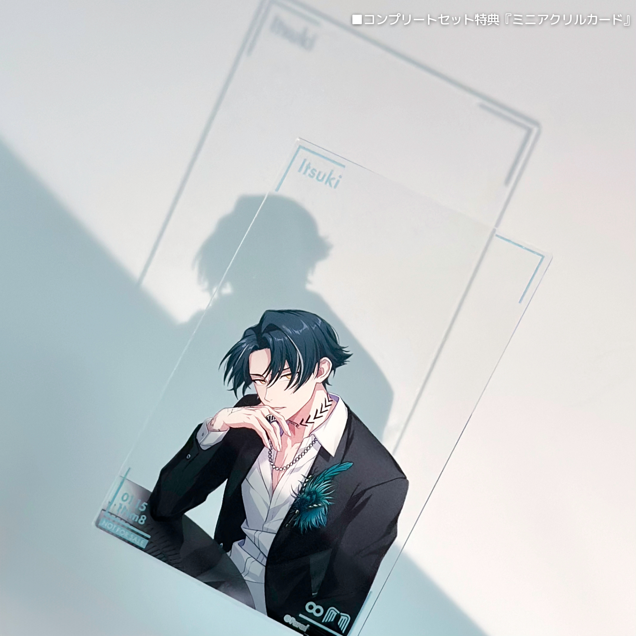 ナイトメアイベントのバイオハザードキー、ポストカード、ステッカー ナイトメアイベントのバイオハザードキー、ポストカード、ステッカー