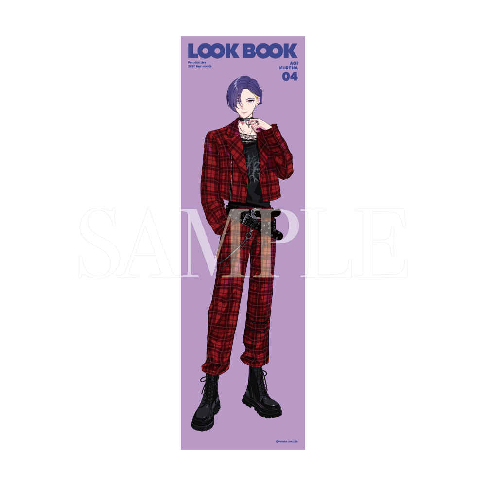Paradox Live LOOK BOOK 等身大布ポスター Ver.1 – GCRESTORE ジーク Paradox Live LOOK BOOK 等身大布ポスター Ver.1 – GCRESTORE ジーク