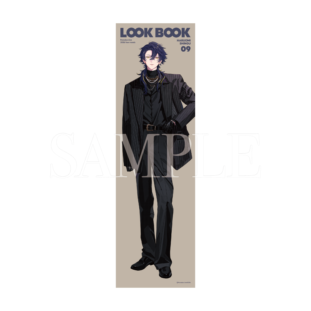 Paradox Live LOOK BOOK 等身大布ポスター Ver.2 – GCRESTORE ジーク Paradox Live LOOK BOOK 等身大布ポスター Ver.2 – GCRESTORE ジーク