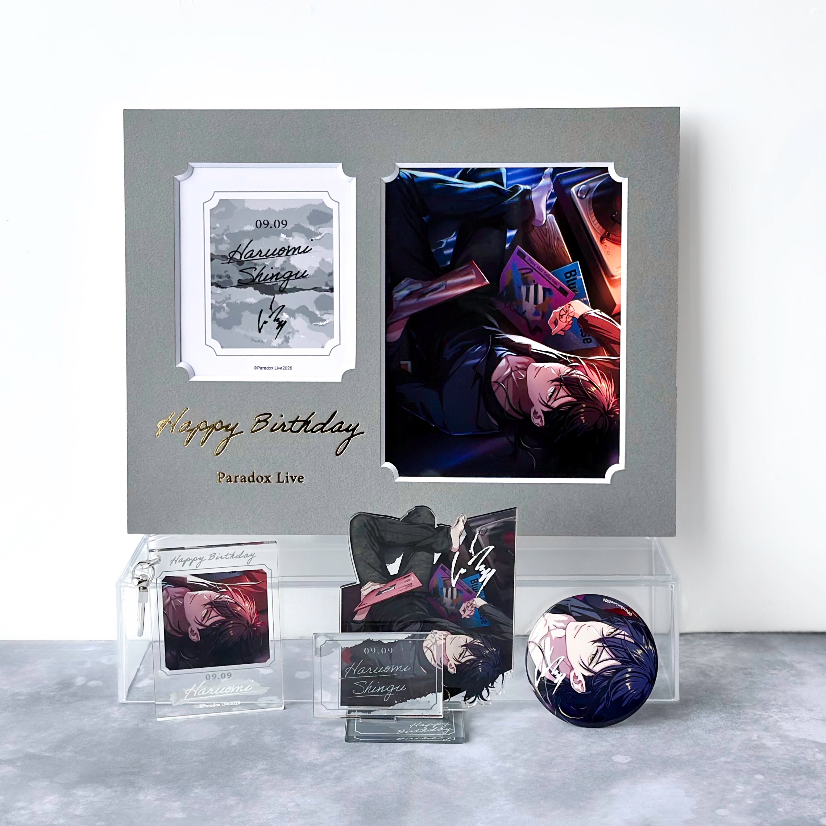 辰宮晴臣 バースデー ホログラム缶バッジ Paradox Live BIRTHDAY GOODS 2026 辰宮 晴臣 – GCRESTORE ジークレストア