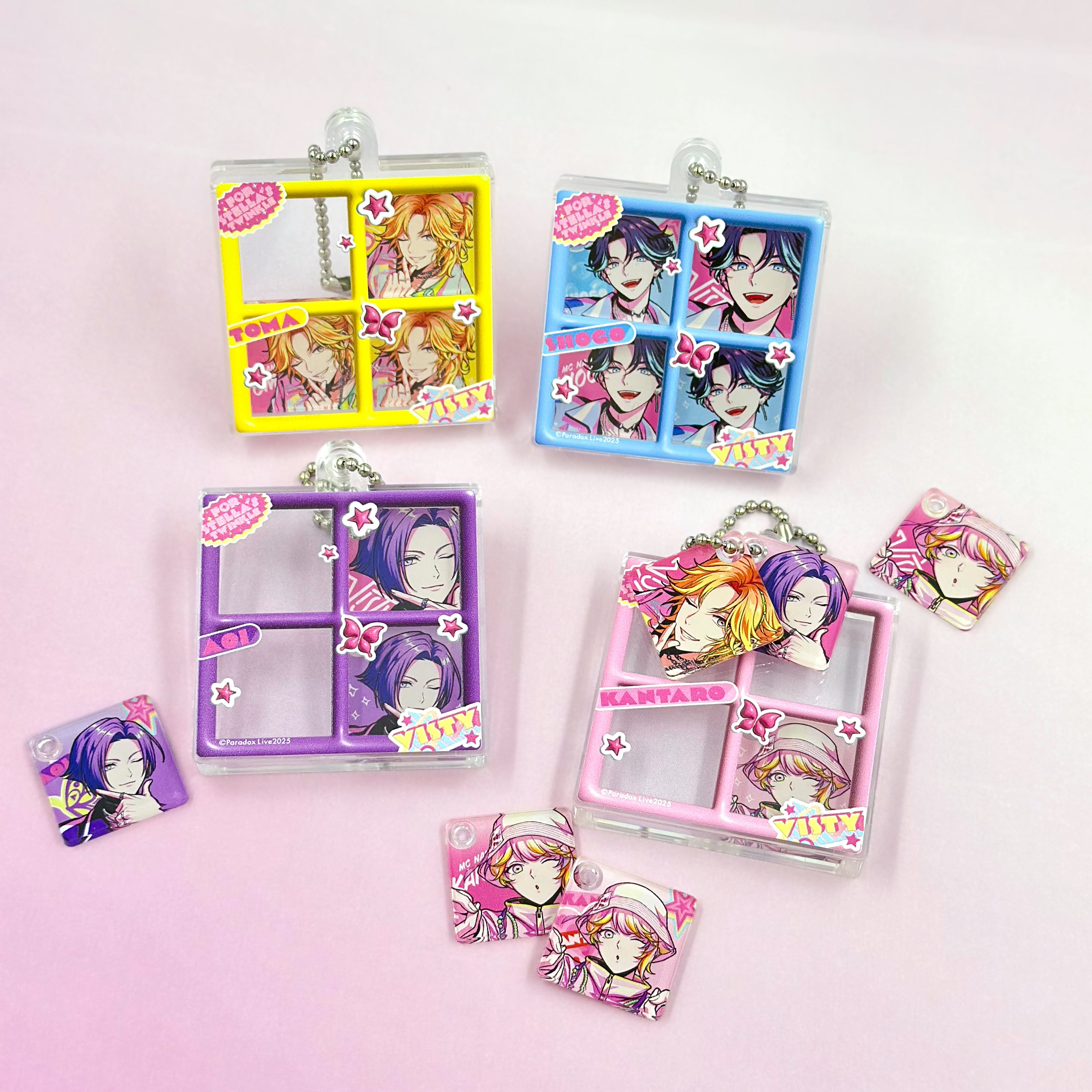 Paradox Live ぷっくりデザイン カスタムケースキーホルダー Ver.2