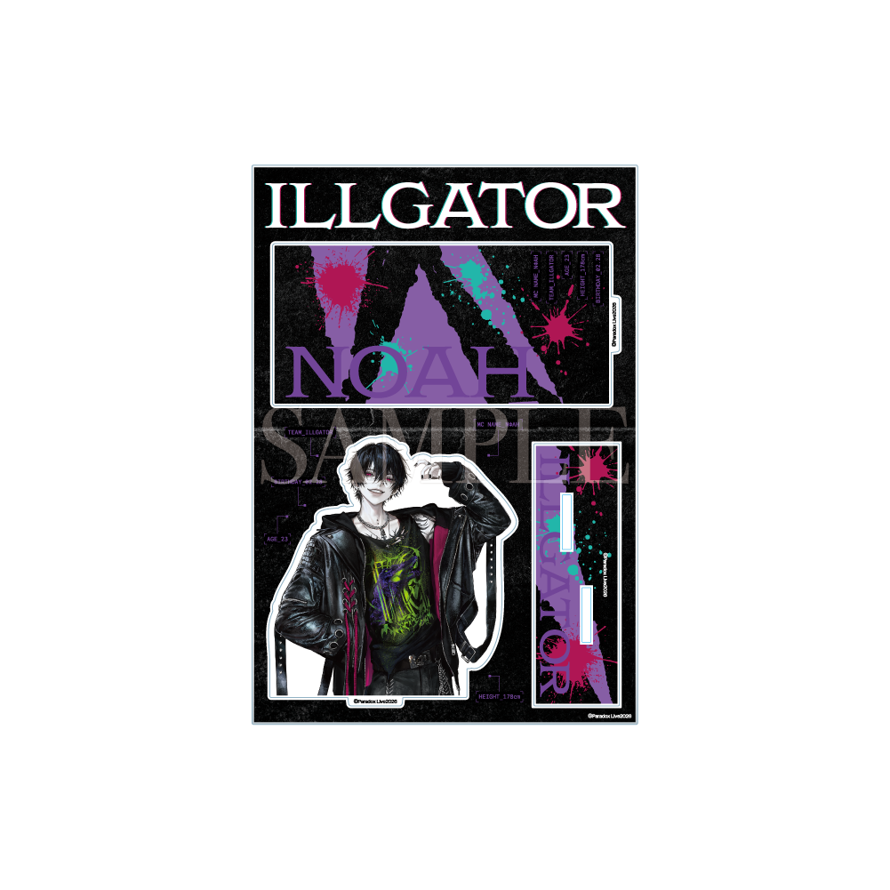 Paradox Live ILLGATOR アクリルスタンド – GCRESTORE ジークレストア Paradox Live ILLGATOR アクリルスタンド – GCRESTORE ジークレストア