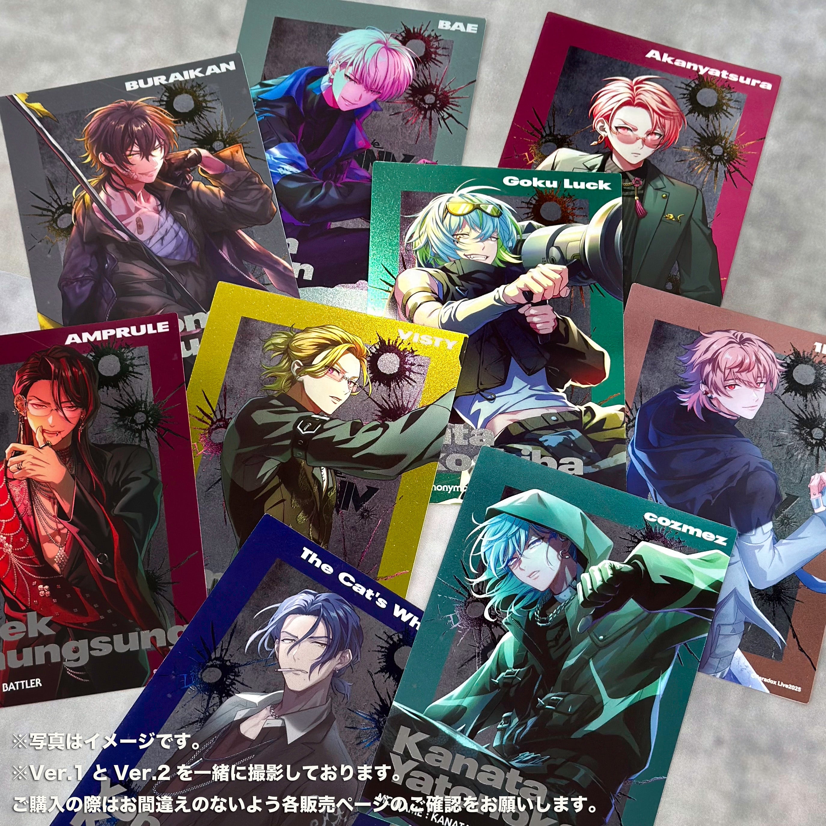 Paradox Live 6th Anniversary メタリックカード Ver.1（ブラインド