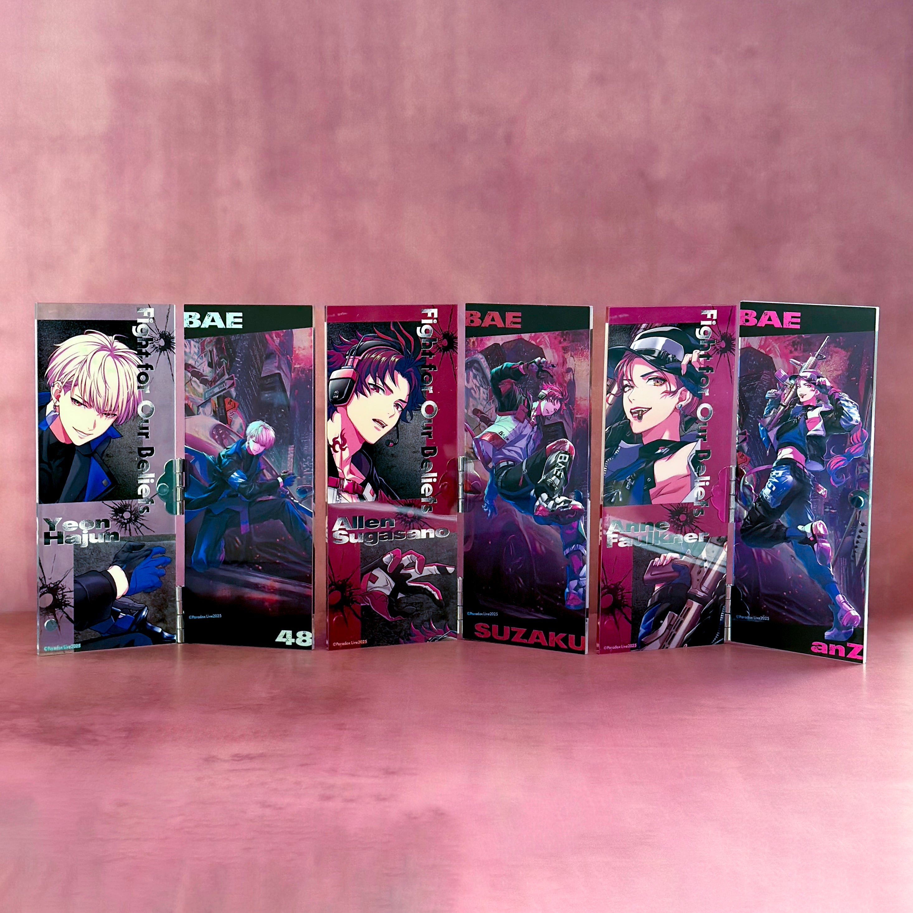 Paradox Live 6th Anniversary アクリル屏風セット Ver.1 – GCRESTORE