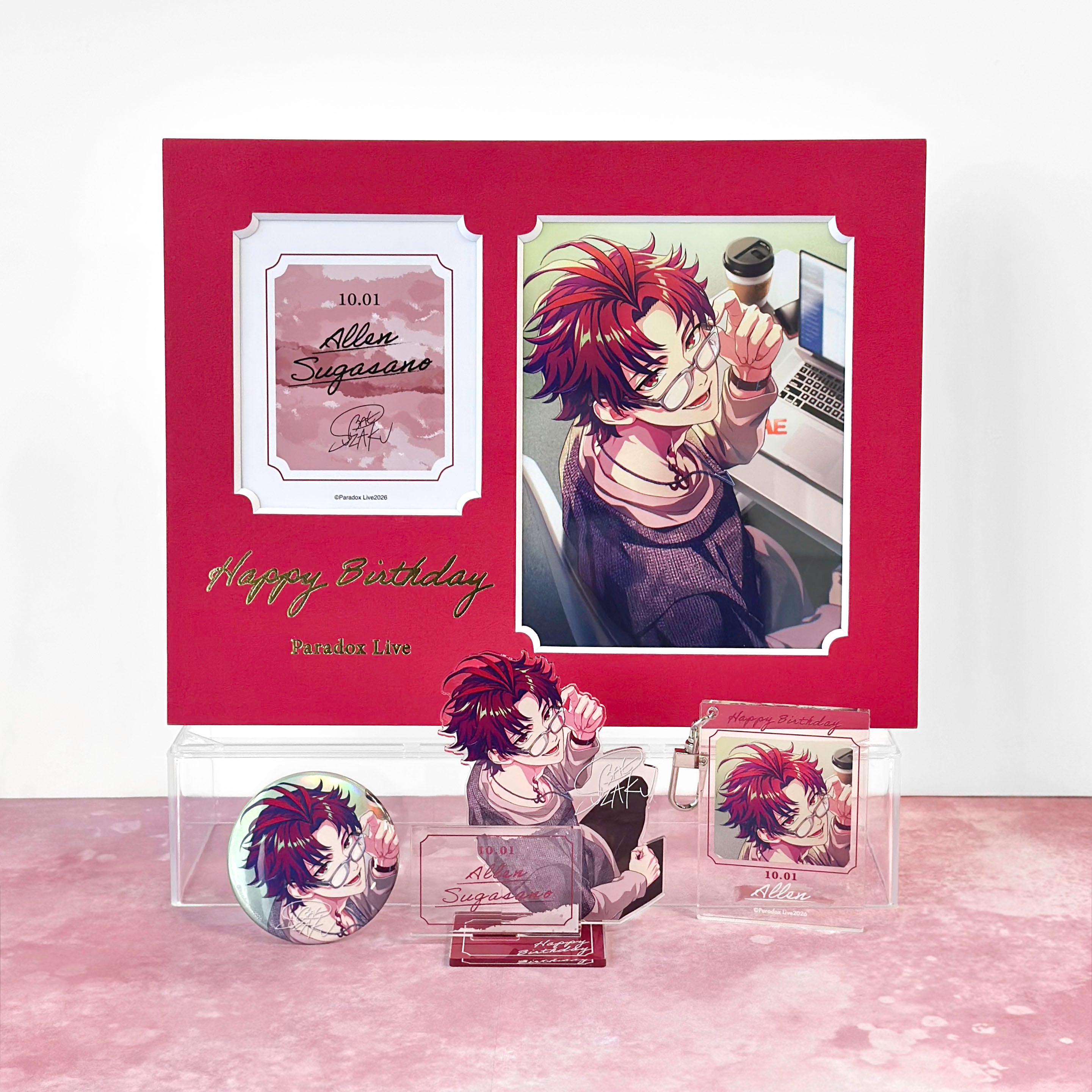 Paradox Live BIRTHDAY GOODS 2026 朱雀野 アレン – GCRESTORE ジーク