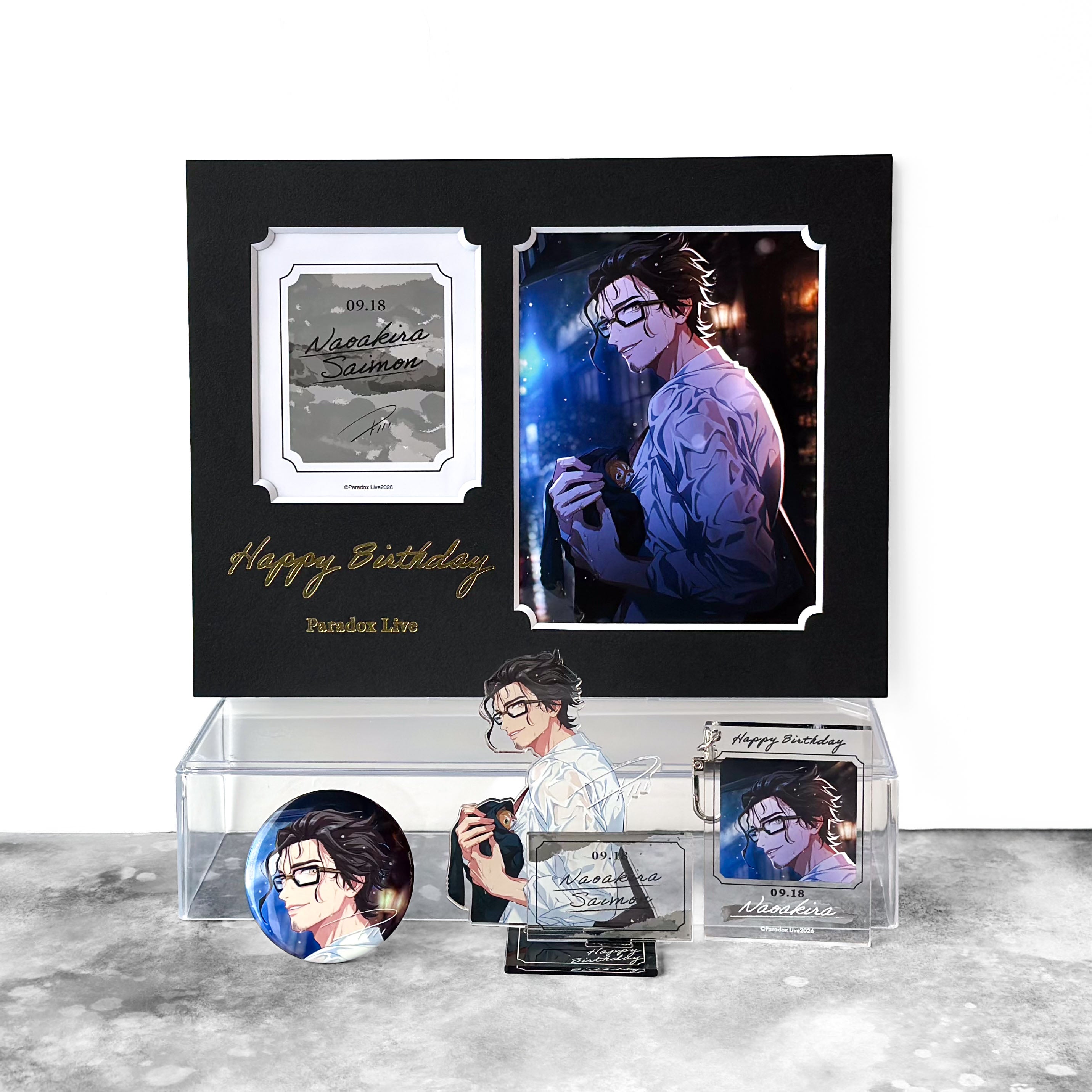 Paradox Live BIRTHDAY GOODS 2026 西門 直明 – GCRESTORE ジークレストア
