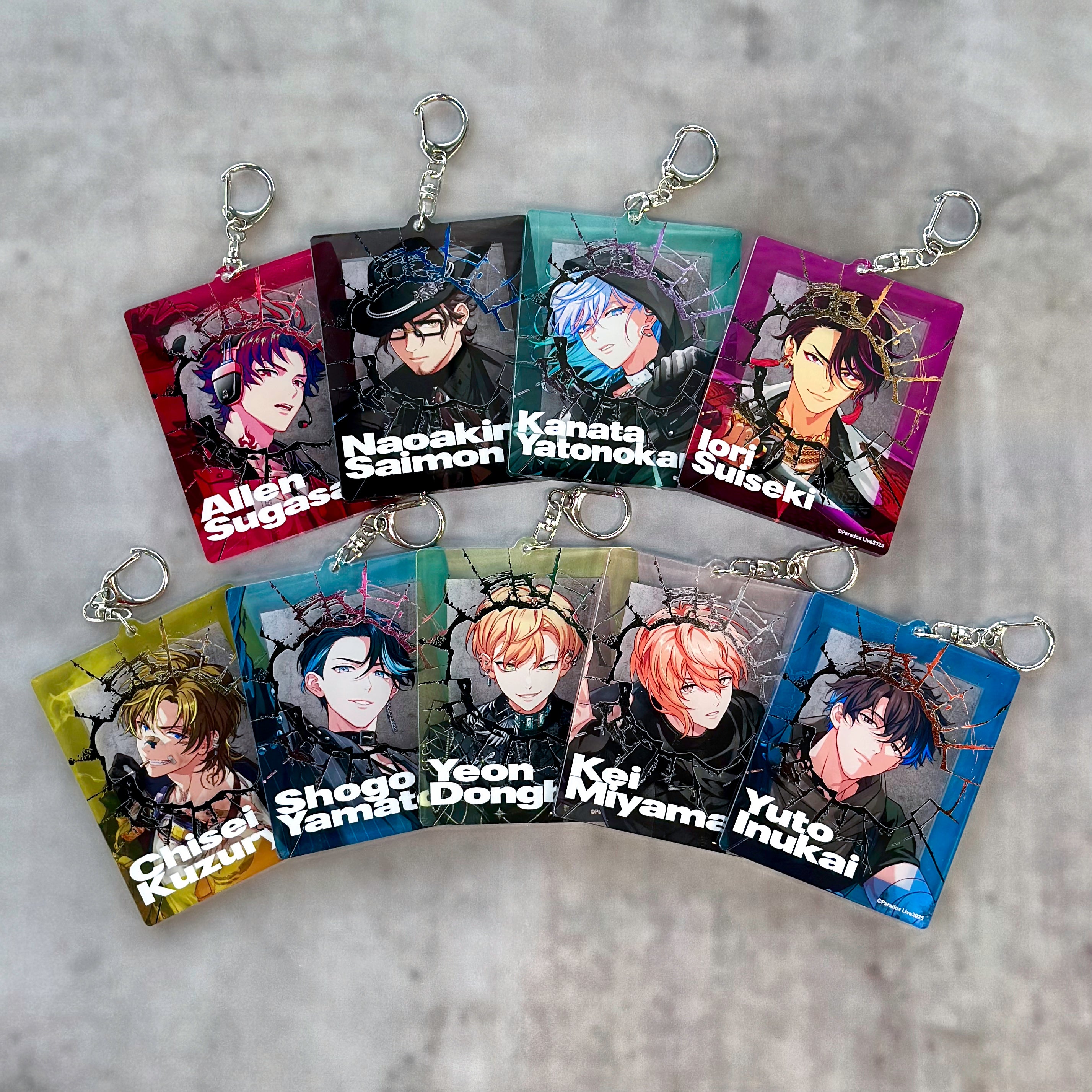 Paradox Live 6th Anniversary アクリルキーホルダー Ver.1