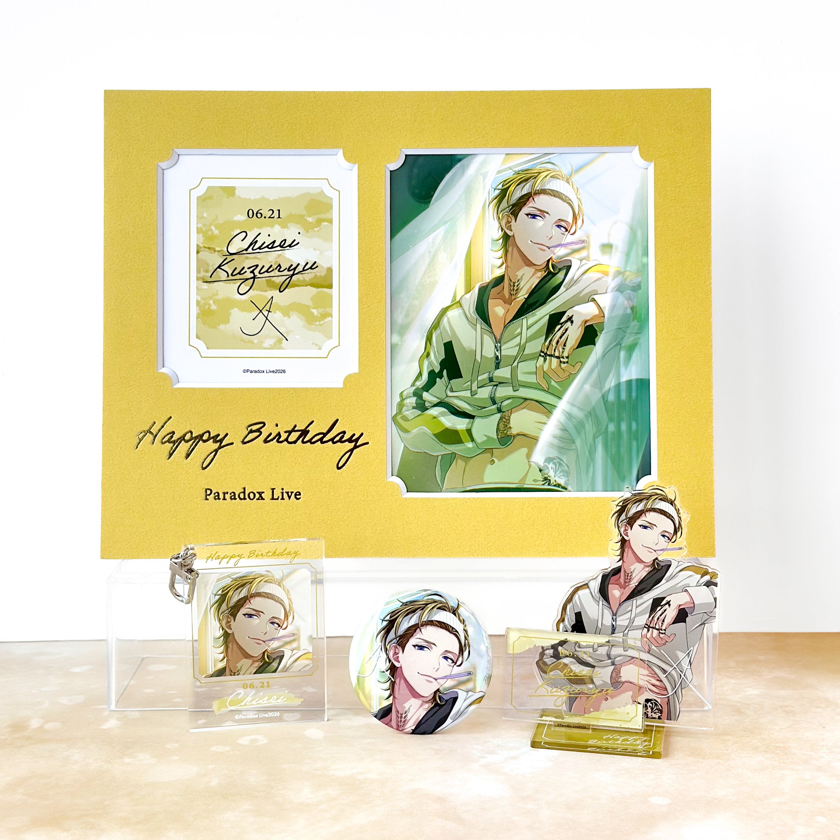 Paradox Live BIRTHDAY GOODS 2026 九頭竜 智生 – GCRESTORE ジーク