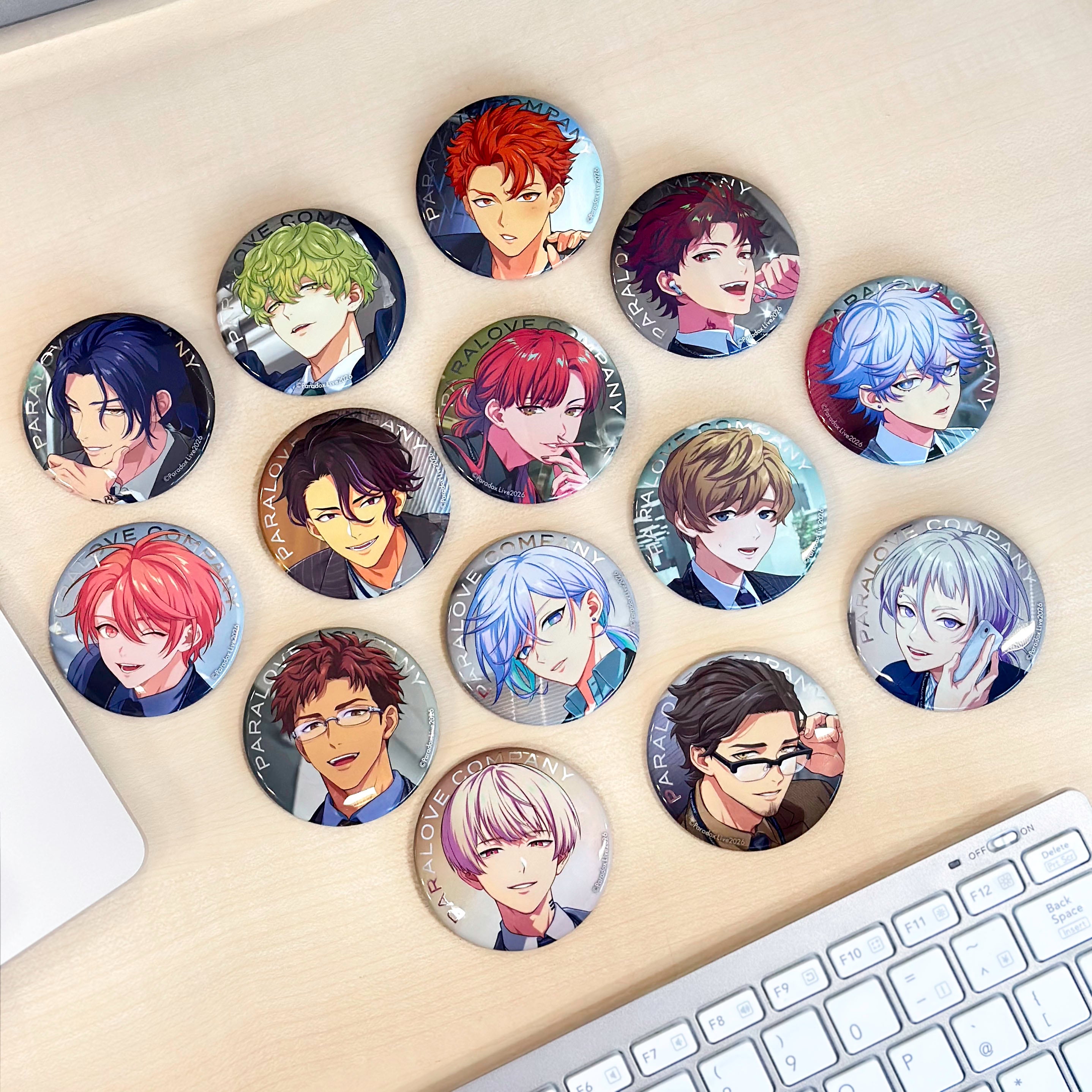 完全生産限定盤【PlayPASS PAK（ダウンロードカード）＋GOODS】 Paradox Live 缶バッジ Ver.51（ブラインド） – GCRESTORE ジークレストア