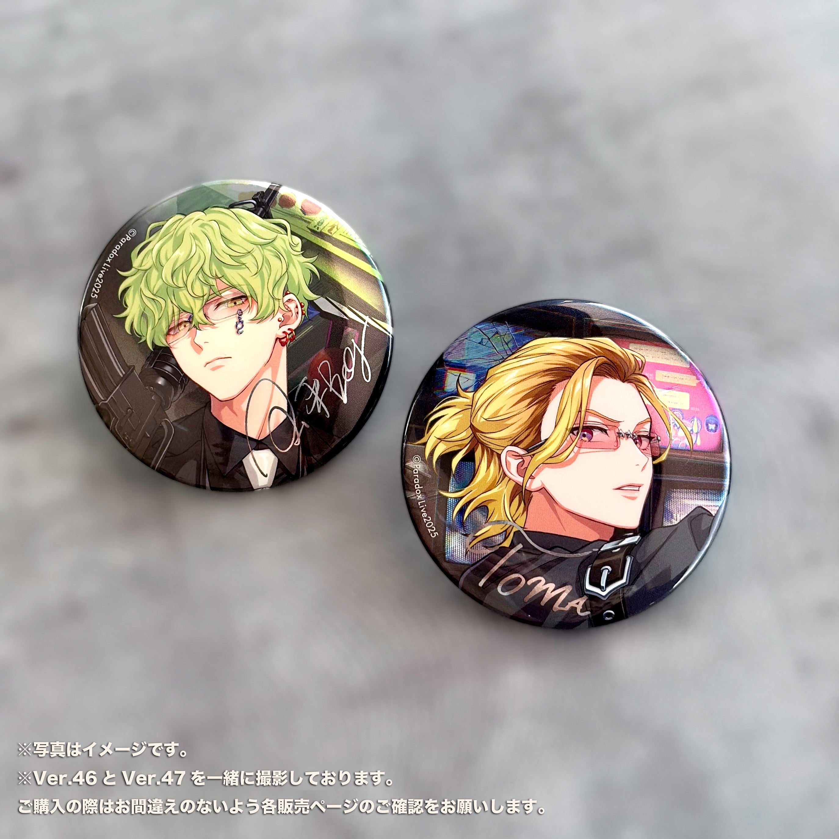 ユーリ!!! on CONCERT　缶バッジセット Paradox Live 缶バッジ Ver.46（ブラインド） – GCRESTORE ジークレストア