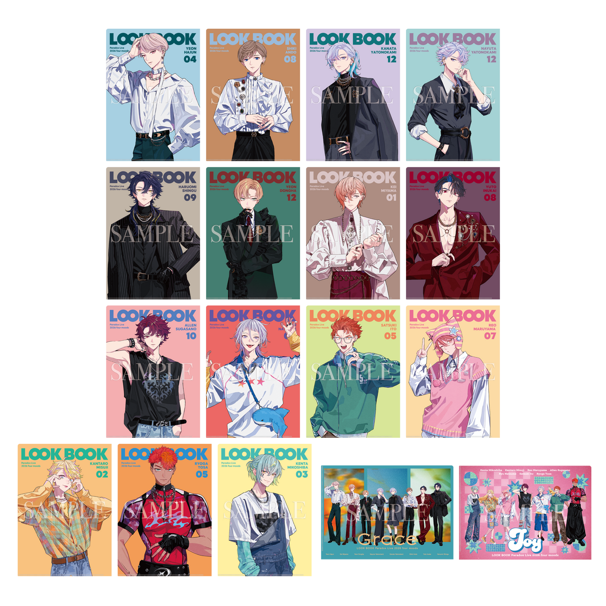 Paradox Live LOOK BOOK クリアファイル Ver.2 – GCRESTORE ジークレストア Paradox Live LOOK BOOK クリアファイル Ver.2 – GCRESTORE ジークレストア