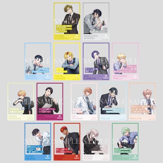 Paradox Live パララブカンパニー ミニクリアカード Ver.2