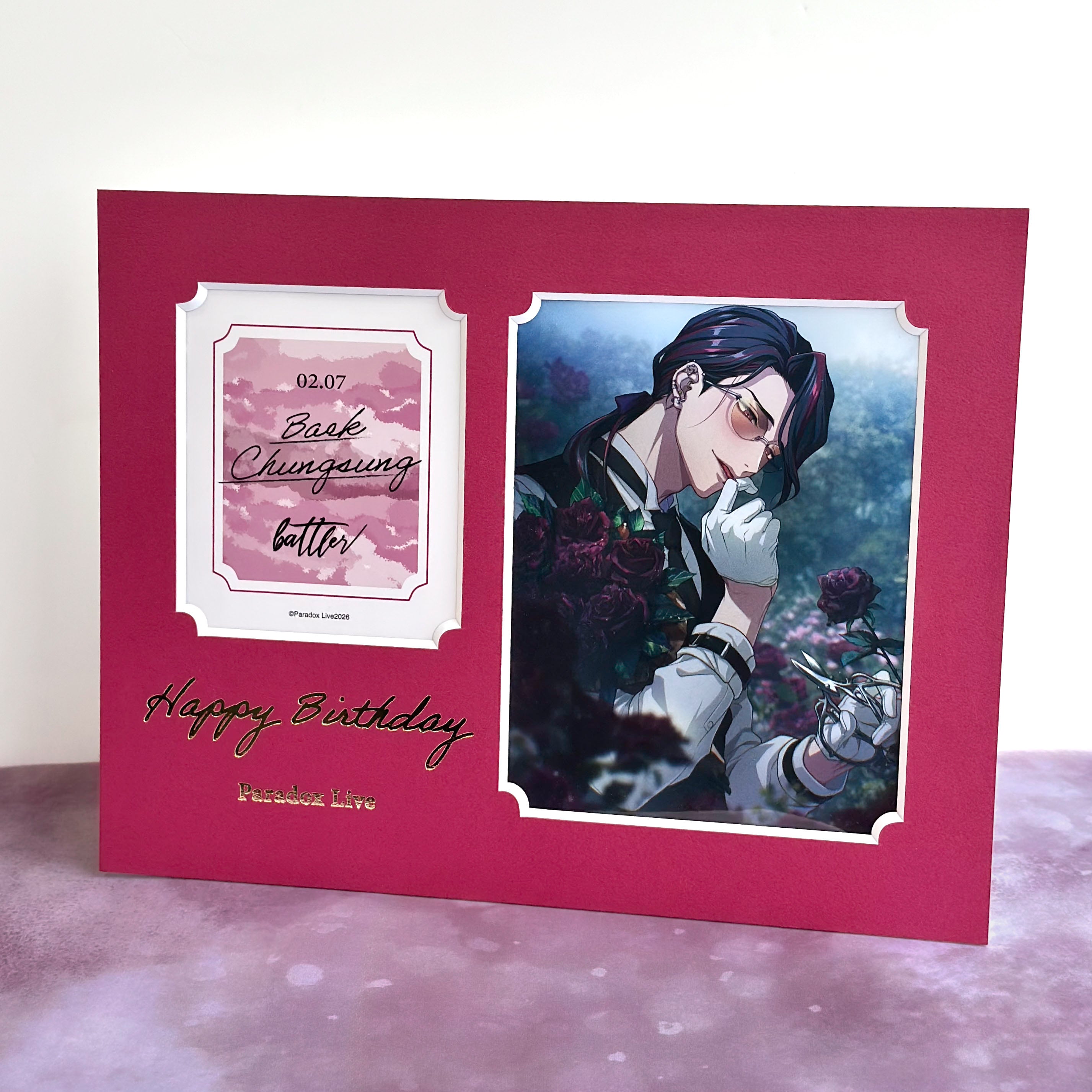 Paradox Live BIRTHDAY GOODS 2026 白 忠成 – GCRESTORE ジークレストア