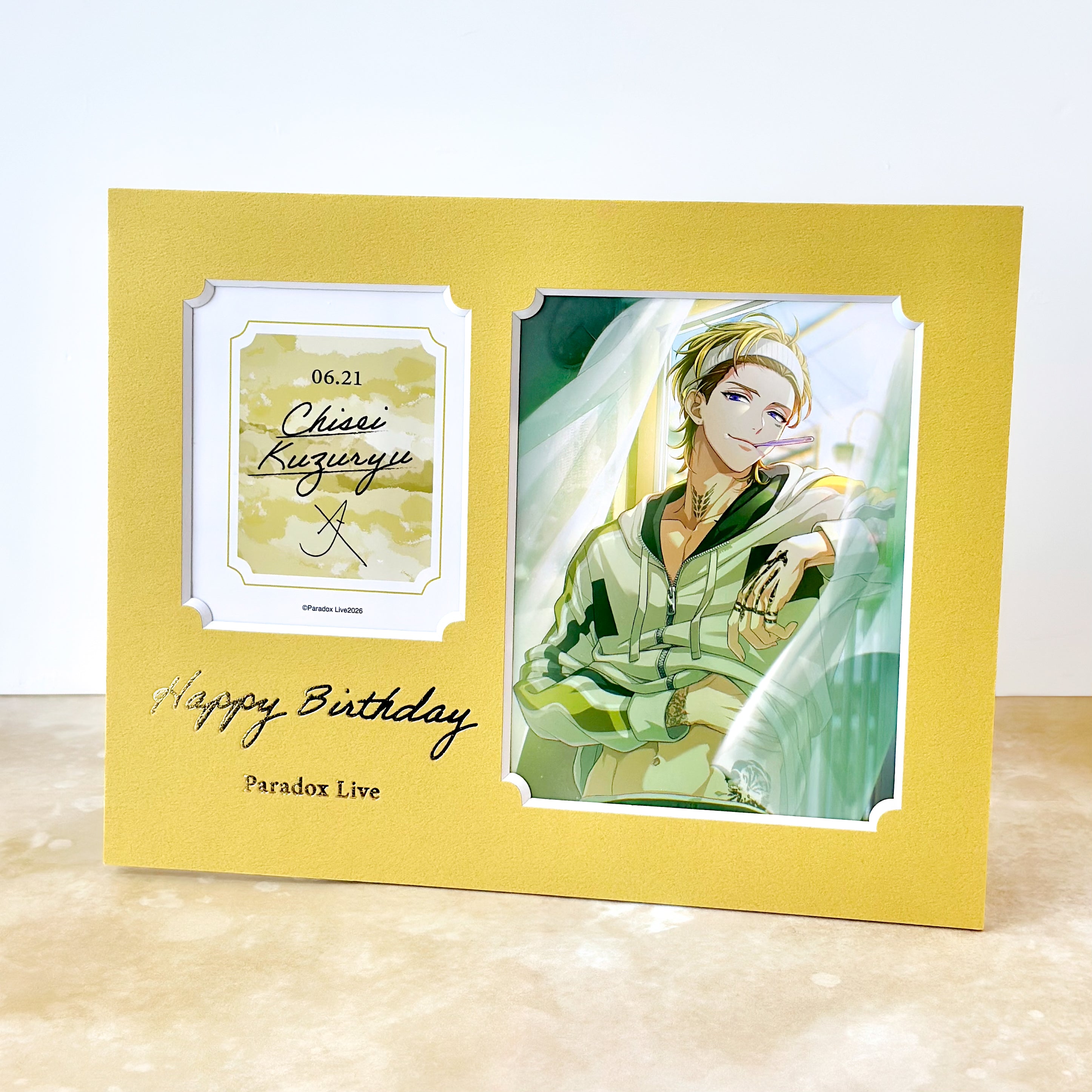 Paradox Live BIRTHDAY GOODS 2026 九頭竜 智生 – GCRESTORE ジーク