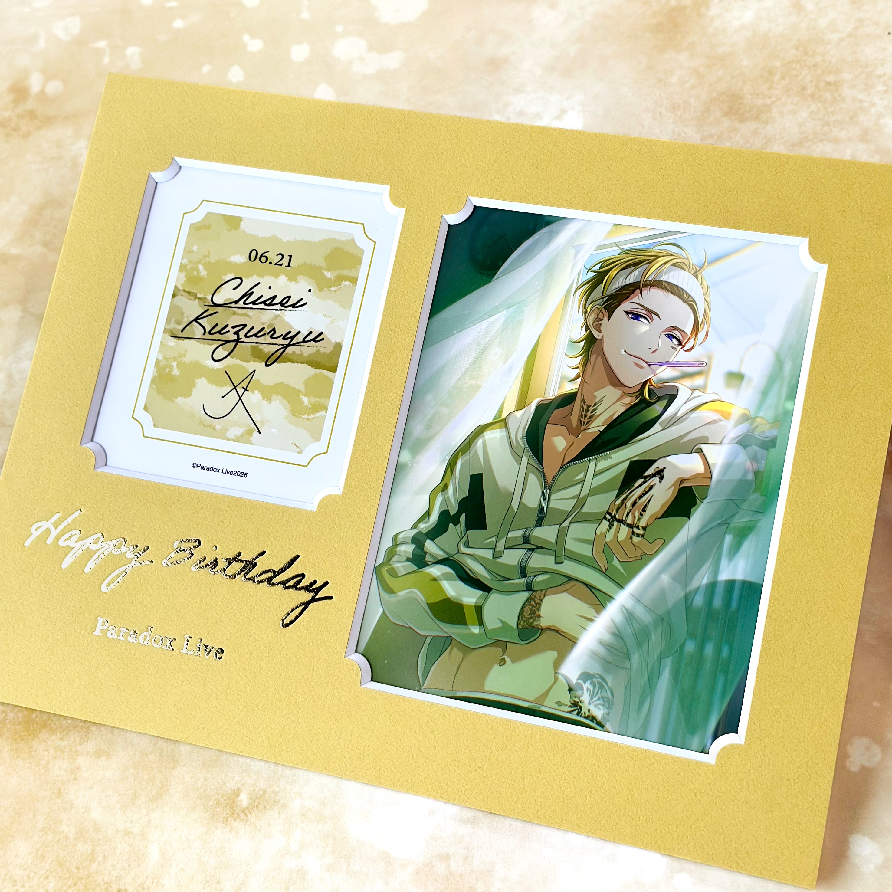 Paradox Live BIRTHDAY GOODS 2026 九頭竜 智生 – GCRESTORE ジーク