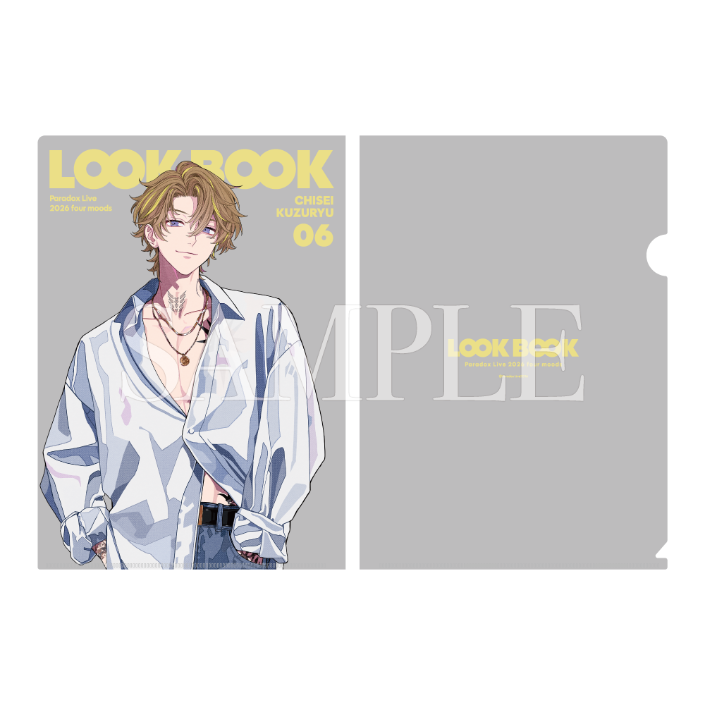 Paradox Live LOOK BOOK クリアファイル Ver.1 – GCRESTORE ジークレストア Paradox Live LOOK BOOK クリアファイル Ver.1 – GCRESTORE ジークレストア