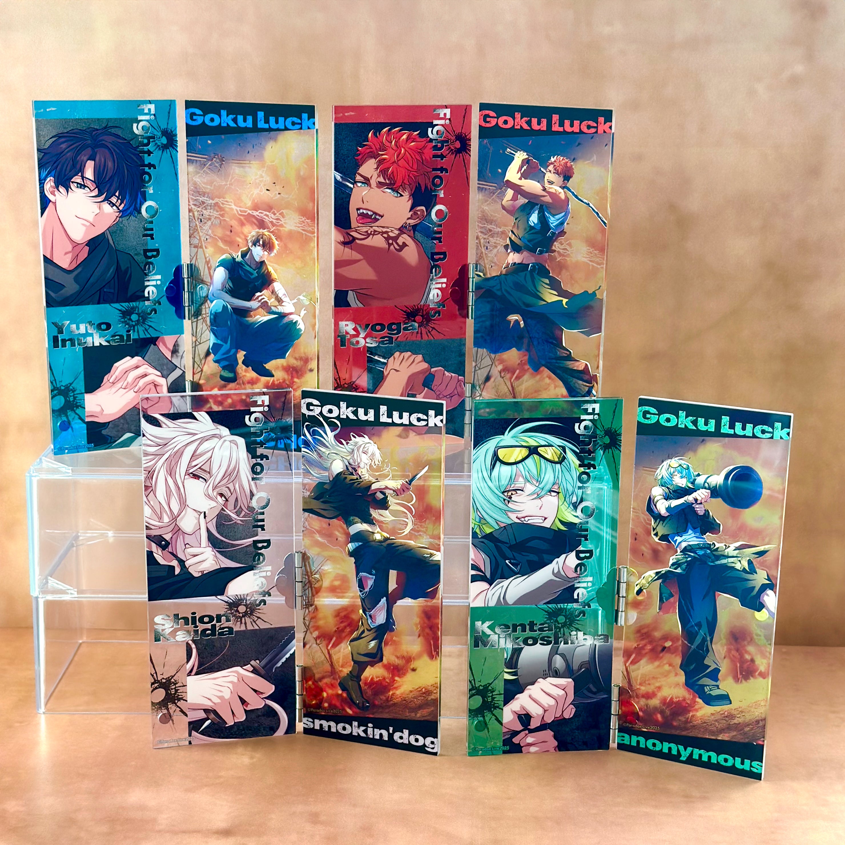 Paradox Live 6th Anniversary アクリル屏風セット Ver.2 – GCRESTORE