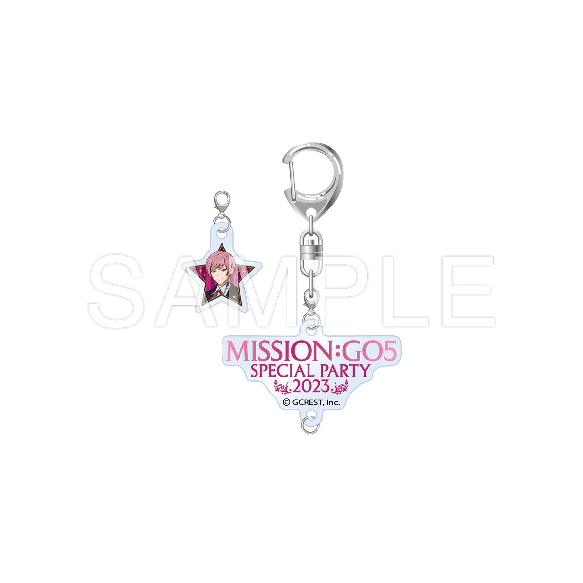 GOALOUS5 繋がるアクリルキーホルダー「MISSION：GO5 SPECIAL PARTY 2023」Ver.（ブラインド） –  GCRESTORE ジークレストア