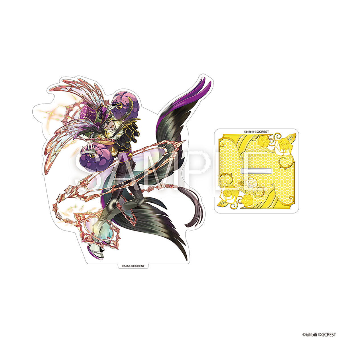 夢職人と忘れじの黒い妖精 ワンダー・ティーパーティ アクリルスタンド