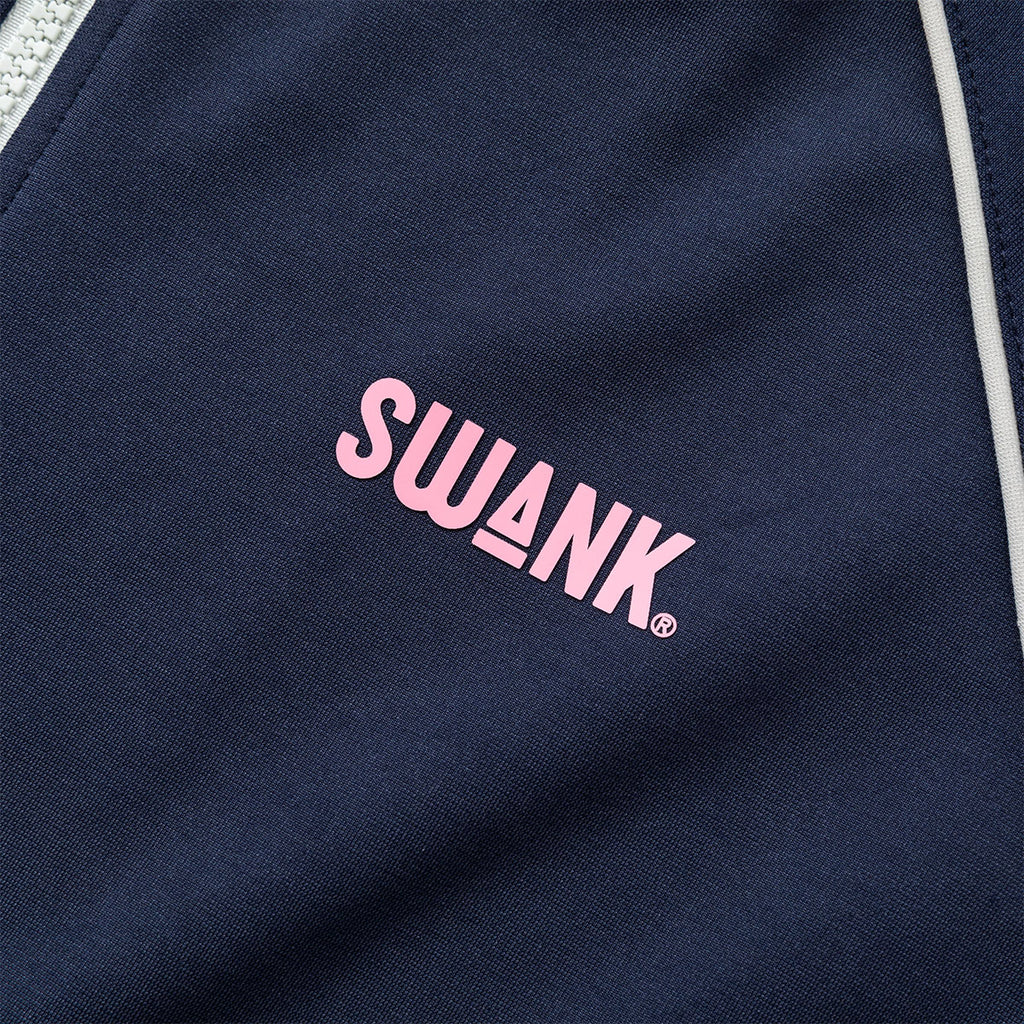 SWANK Cropped Track Jacket (Navy)