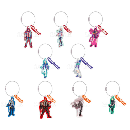 Paradox Live Revolution color acrylic key chain