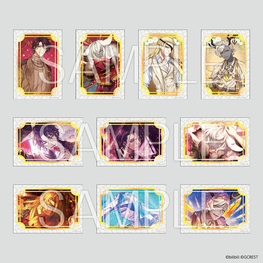 Dream Meister and the Recollected Black FairySWEET FES foil stamping clear card (blind)