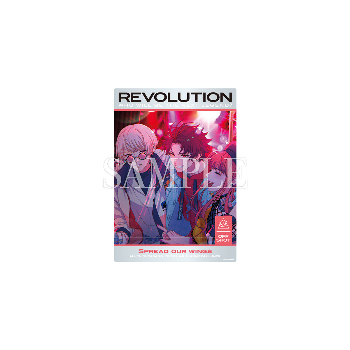 Paradox Live REVOLUTION オフショット クリアカード – GCRESTORE ジークレストア