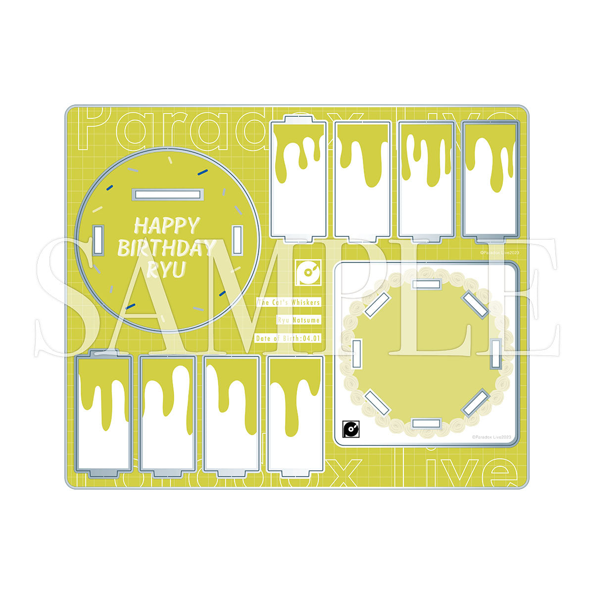 Paradox Live バースデーアクリルケーキVer.1 – GCRESTORE