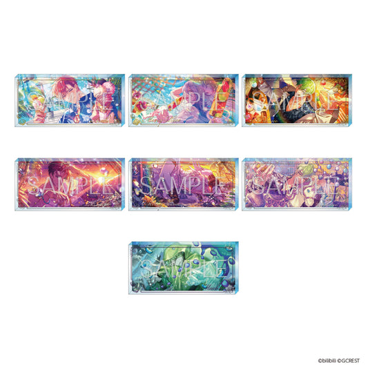 夢職人と忘れじの黒い妖精 夢見るアイスデート アクリルブロック