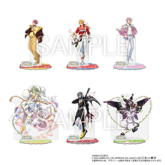 夢職人と忘れじの黒い妖精×サンリオキャラクターズ ようこそ!Kawaii夢世界 アクリルスタンド