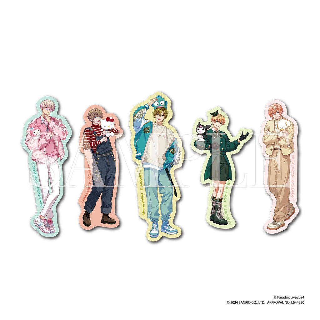 【再販】Paradox Live × Sanrio characters  ダイカットステッカーVer.1