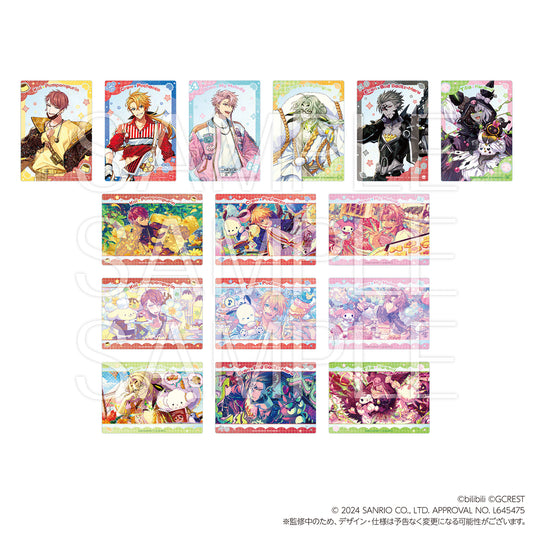 Dream Meister and the Recollected Black Fairy× Sanrio Characters Welcome! Kawaii Dream World Hologram Mini Clear Card (Blind)