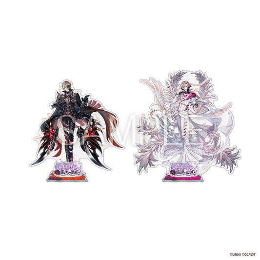 Dream Meister and the Recollected Black FairyPure white temptation jet -black loyalty acrylic stand