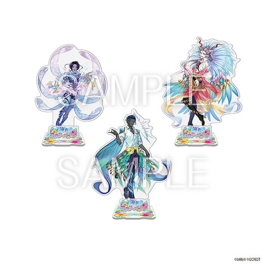 Dream Meister and the Recollected Black FairySea colored fairy value acrylic stand