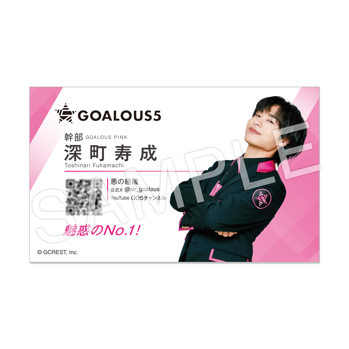 GOALOUS5 ゴーラス名刺セット – GCRESTORE ジークレストア