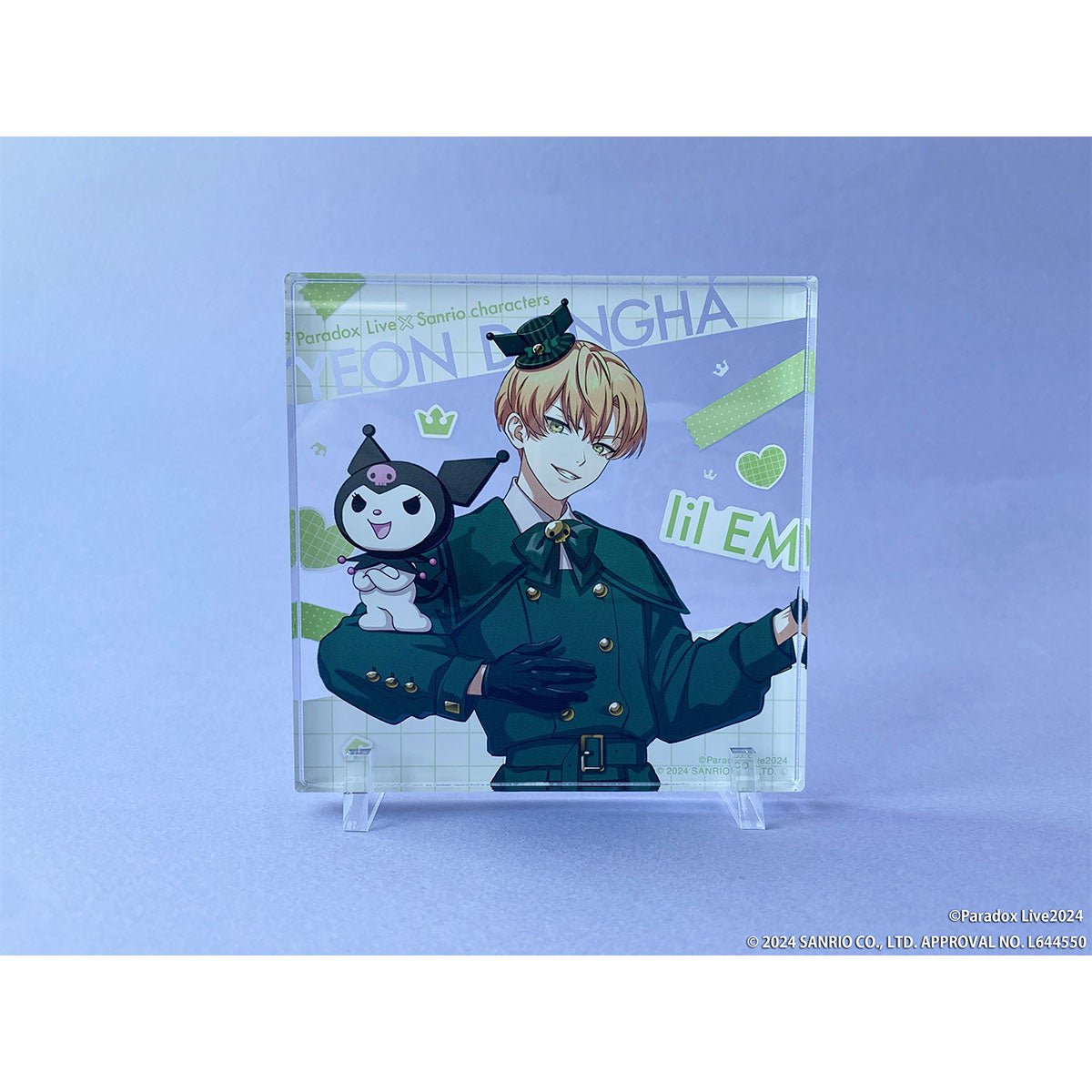 再販】Paradox Live × Sanrio characters スクエアアクリル 再販】Paradox Live × Sanrio characters スクエアアクリル