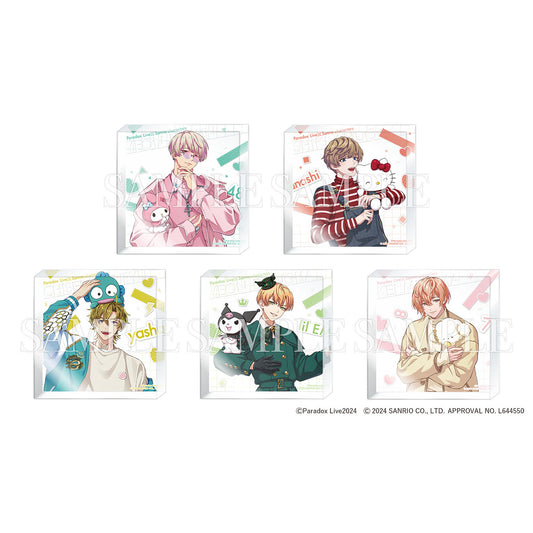 [Resale]Paradox Live × SANRIO CHARACTERS Square Acrylic Block Ver.1