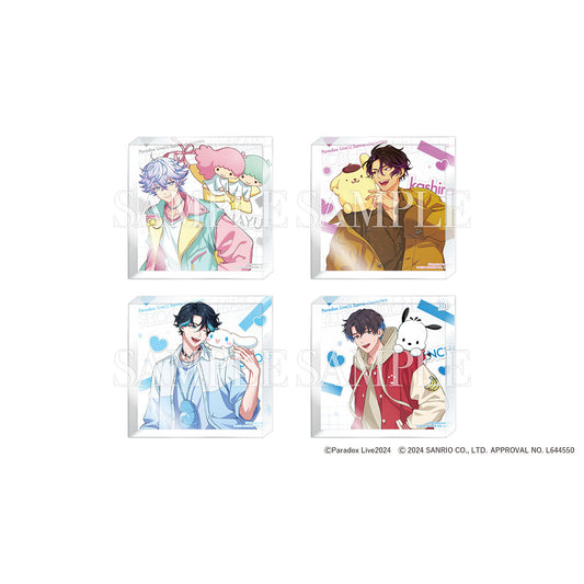 [Resale]Paradox Live × SANRIO CHARACTERS Square Acrylic Block Ver.2